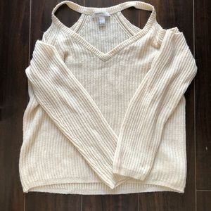Forever 21 open shoulder sweater